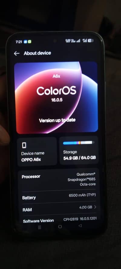 OPPO A6