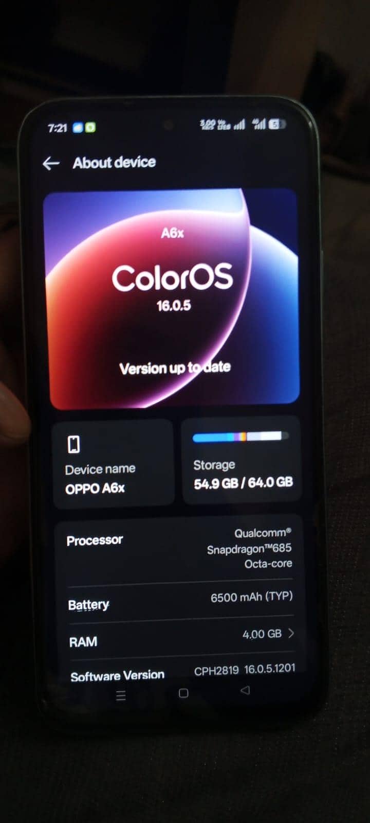 OPPO A6 0