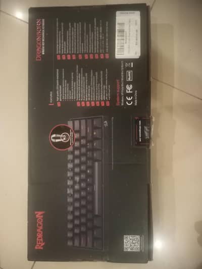 Redragon K630 Dragonborn 61-key wired mechanical keyboard