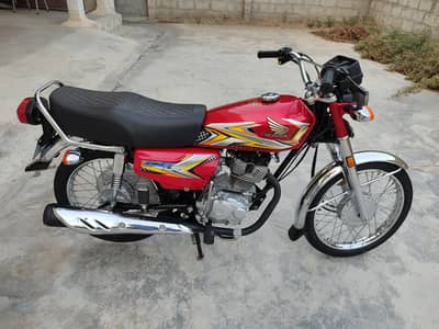 Honda 125 Model 25 All Punjab Number