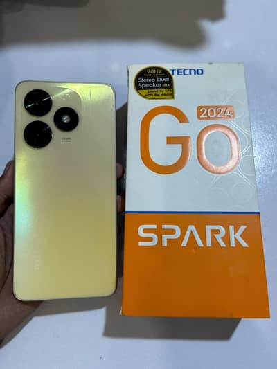 Tecno Spark Go 2024 4/64 Complete Box