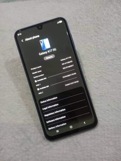 Samsung Galaxy A17 5G 6/128GB NON PTA Factory Unlocked Only Phone