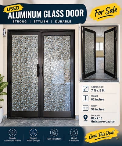 Aluminium Glass Door
