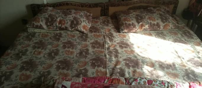 Pure Wood Single Bed