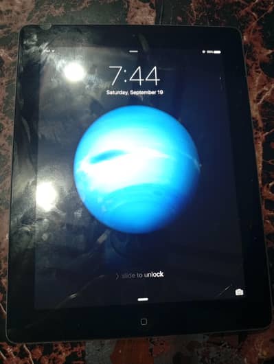 side crack. but good condition and touch is good
