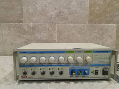 SR Audio 1000 Watts Amplifier / Mic Mixer - (For Sale / Repairable)