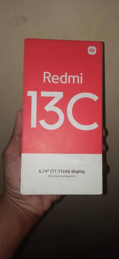 Redmi 13 C 6/128  with complete box