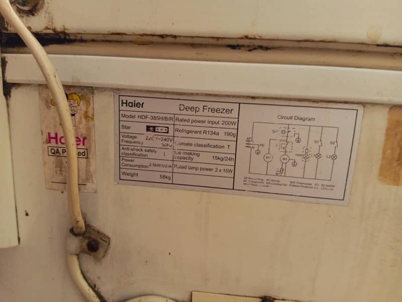 haier deep freezer 2