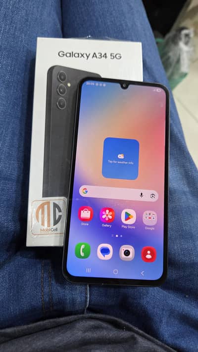 Samsung mobile A34 5G 8/256 PTA official approve