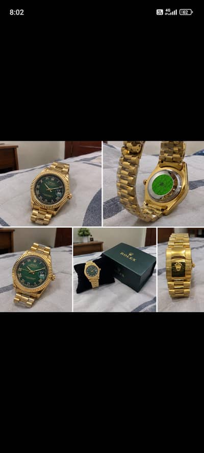 Stylish Gold Color Watch | New Condition