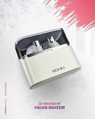 Hassan Raheem's Limited Edition Earbuds - Ronin Glacier R- 7110