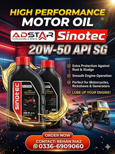 SINOTEC MOTOR BIKE OIL