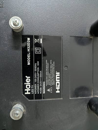 Haier 32 Inch LED TV – 10/10 Condition