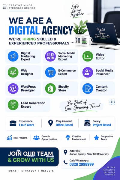 Job Offer (Grow with us)