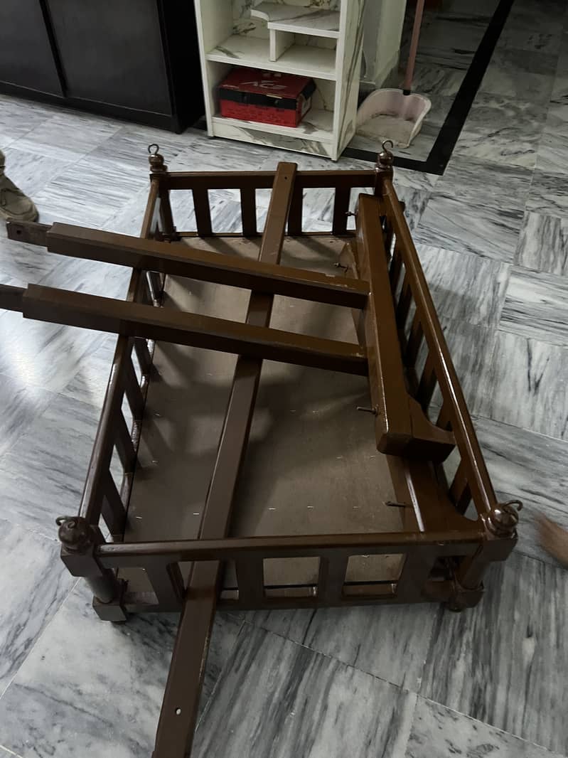 Pure sheesham bed 3