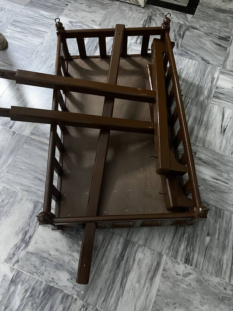 Pure sheesham bed 6