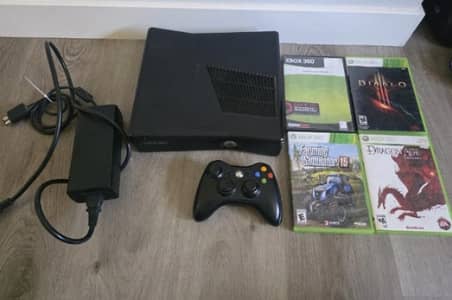 Microsoft Xbox 360 S Console For Sale
