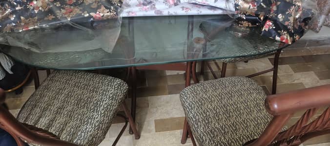 Urgent sell iron dining table