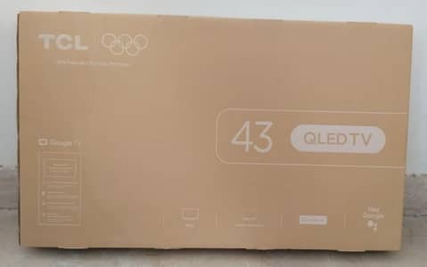 TCL 43 inch box pack QLED Smart new model TV