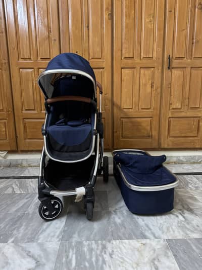 Imported Mothercare stroller plus bassinet in excellent condition