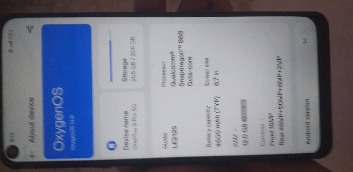 One Plus 9 Pro 5G 5