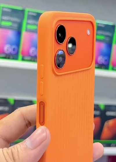 Tecno Spark 50 Orange color