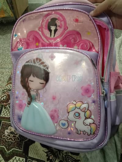 Kids school bag for sale new condition for class 2 to 5