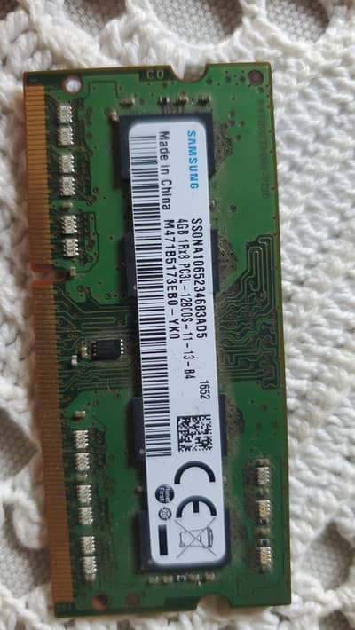 Laptop ddr3 ram 4gb stick