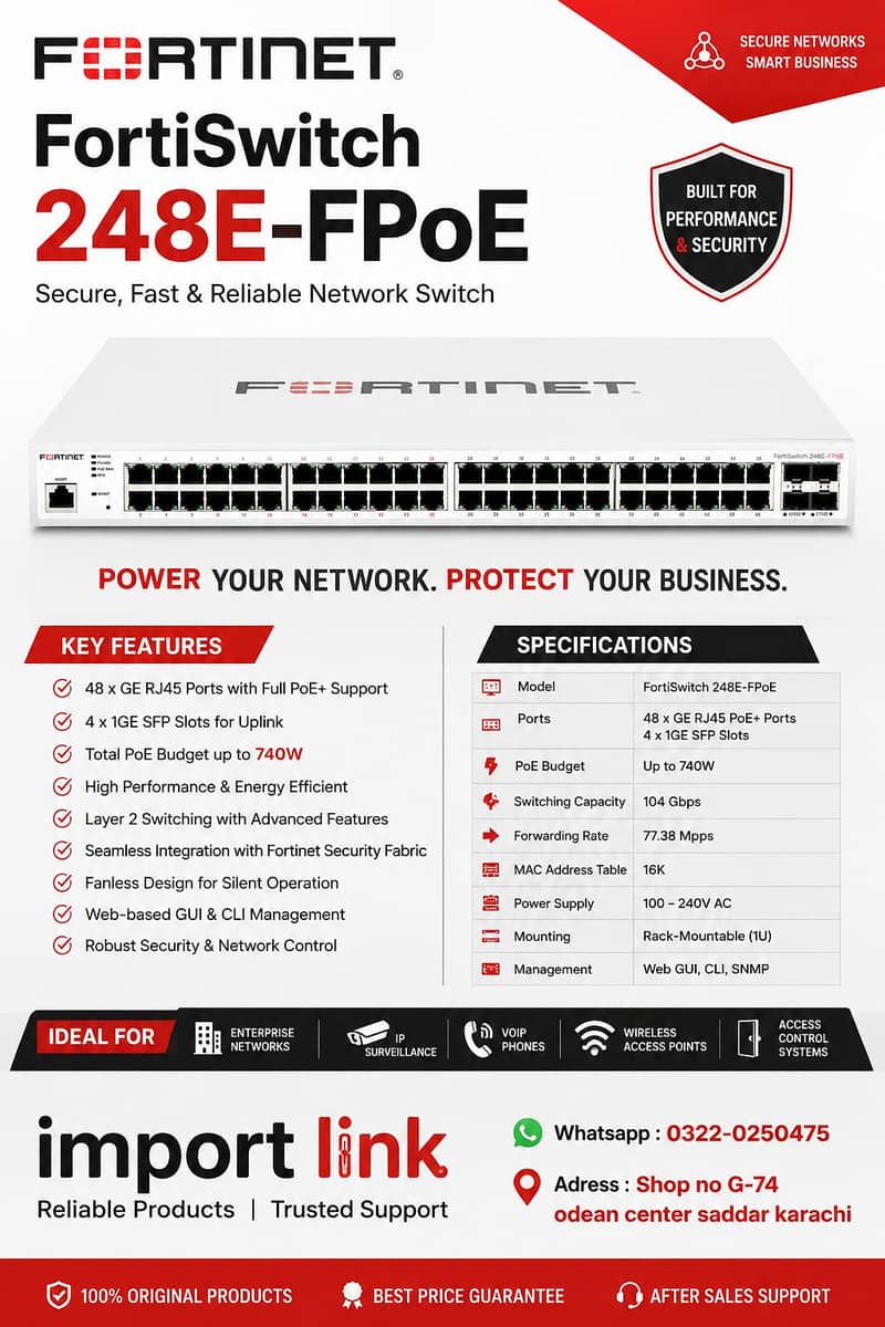 Switches || Access Point || Wireless Controller || Router || Dac Cable 1