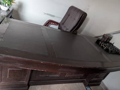 Office Table & Chair For Sale