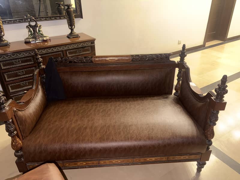 Leather sofa 1