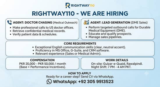 Join RightWay110! On-Site Night Shift Roles Available