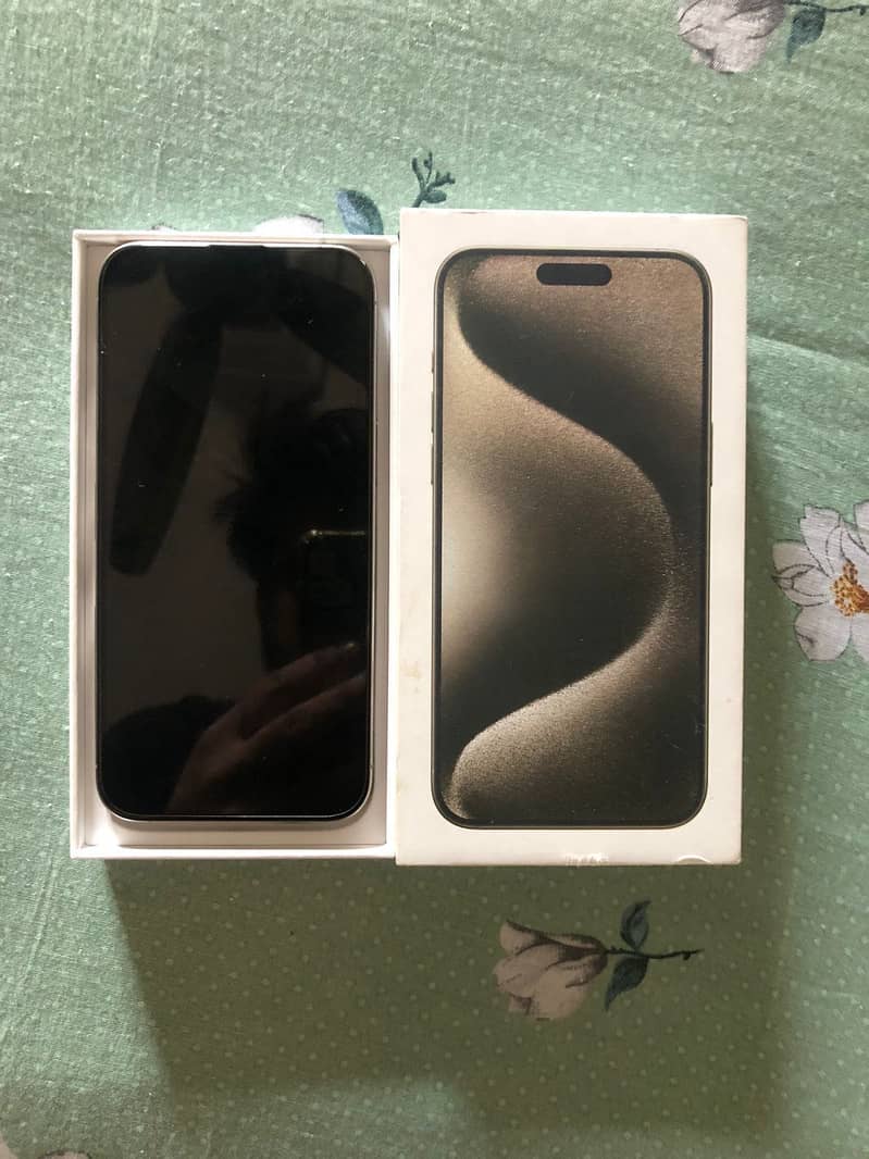 iPhone 15 Pro Max | 256GB | Non PTA | Full Box | Urgent Sale 4