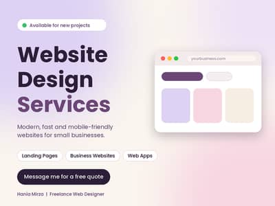 Professional Website Design | Business Websites & Landing Pages