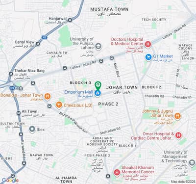 5 Marla Plot For Sale Johar Town K Block