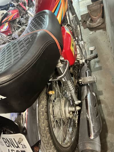 Honda 125Cc 2026 Red