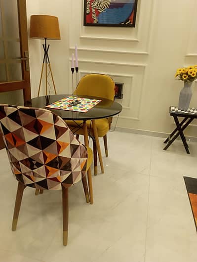 Dining Table with Two Chairs