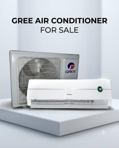 GREE AC 1.5 Ton – R410A Gas – Excellent Condition