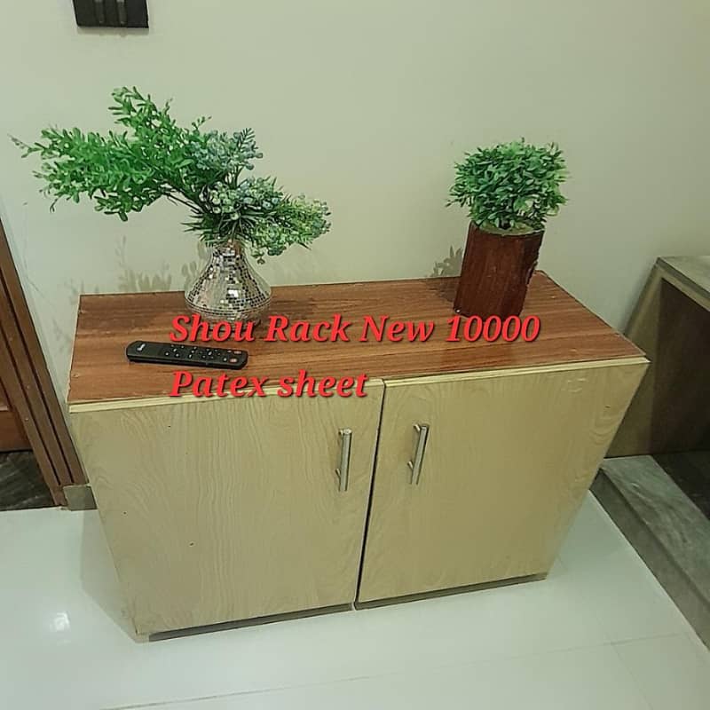 Computer table, Book shelf, Shou reck, Table 1