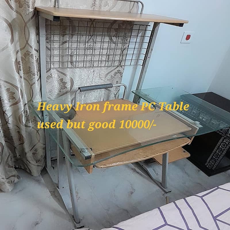 Computer table, Book shelf, Shou reck, Table 2