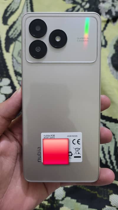 Nubia A36 4GB/64GB – Like New | 1 Month Used