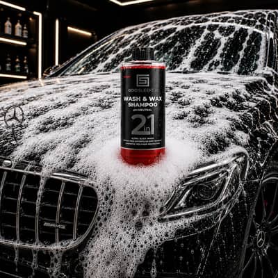 Goo Sleeker Wash & Wax Shampoo – pH-Neutral 2-in-1 Car Wash