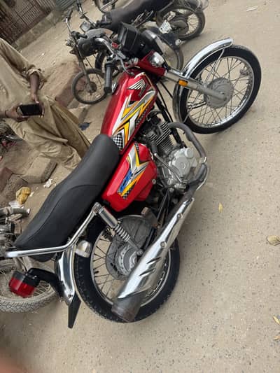 CG 125 2025 model urgent sale