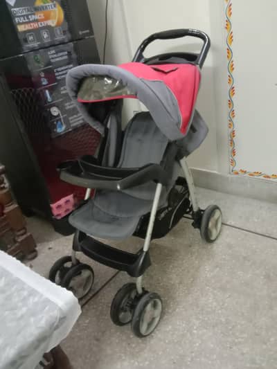 Baby pram Pierre Cardin brand parris. with shock absorber