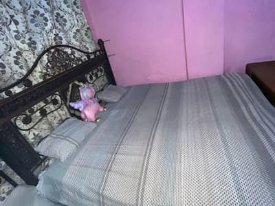 Iron Dressing Table & Bed for Sale