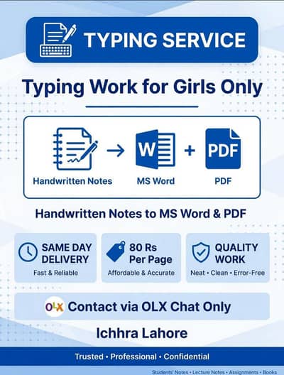 typing work for girls_notes to word pdf