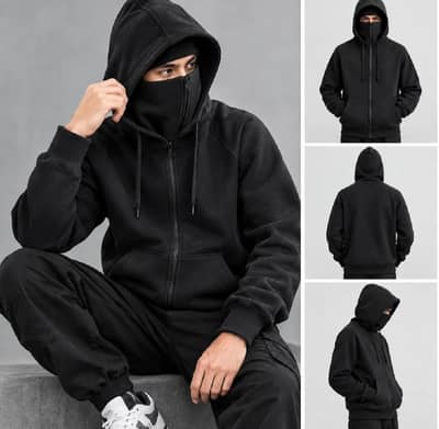 Most Demanded Winter Balaclava Zipper Hoodies For Men's