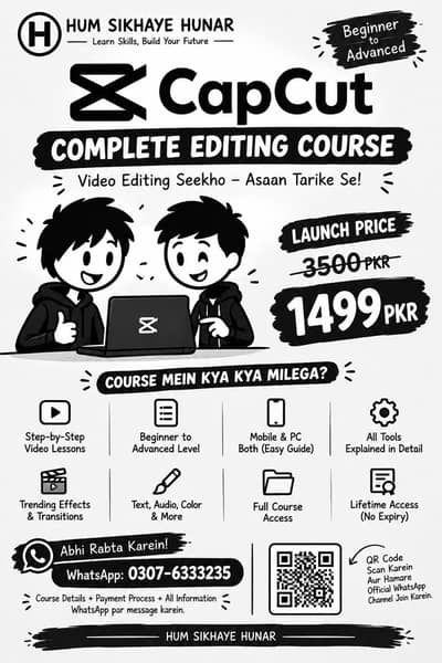 Capcut editing course