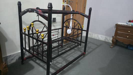 Steel baby cot/Jhula for sale