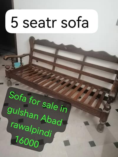 sofa for sale in gulshan Abad